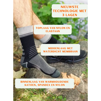 Gearready Waterdichte Sokken – Altijd Droge en Warme Voeten bij Elk Avontuur!